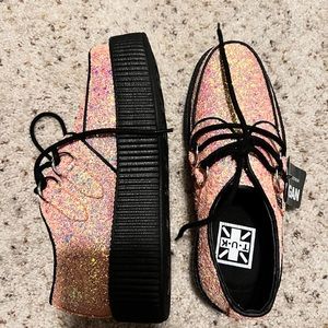 Pink T.U.K Creepers
